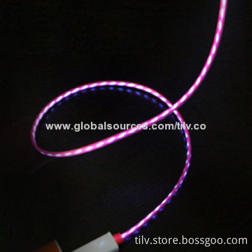 EL Light USB Cable for iPhone